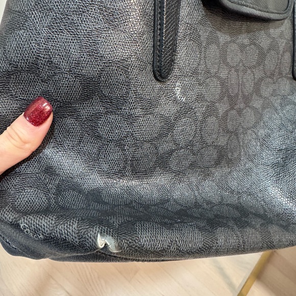 Coach purse | black | authentic | medium size - Picture 3 of 5